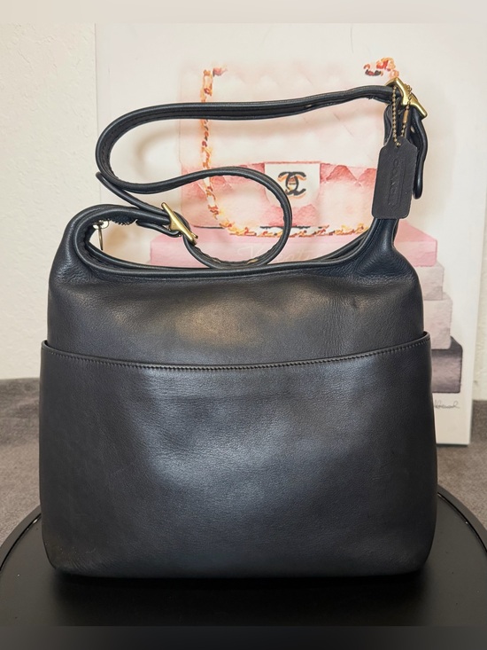 Coach Handbags - Vintage Coach Black Legacy Hobo Bag No. K0D-9058 “2000” made in USA